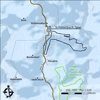 Karte des Langlaufgebiet Schluchsee - Schönenbach