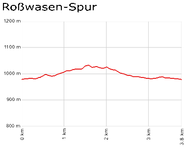 Profil Roßwasenspur - Schluchsee