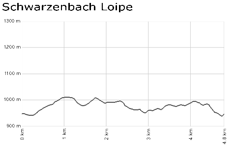 Profil Schwarzenbachloipe - Todtmoos